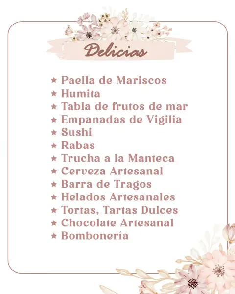 delicias comida