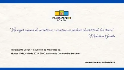 parlamento joven