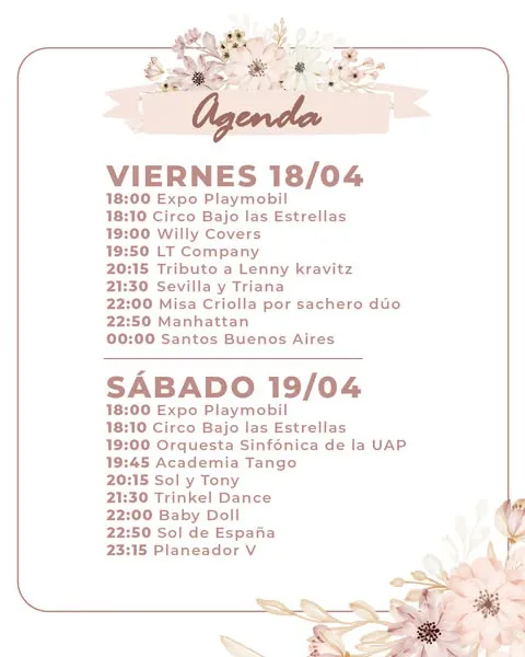 delicias agenda