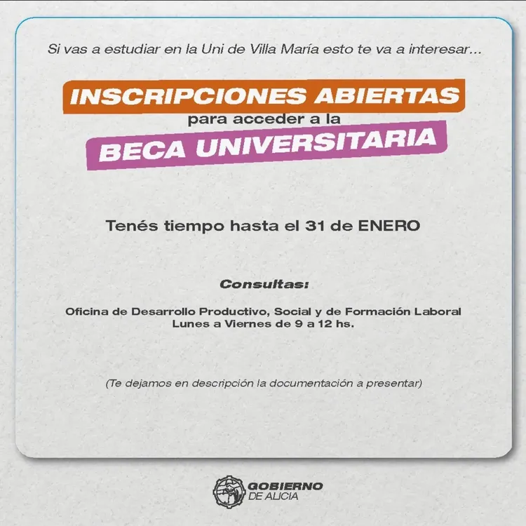 becas alicia