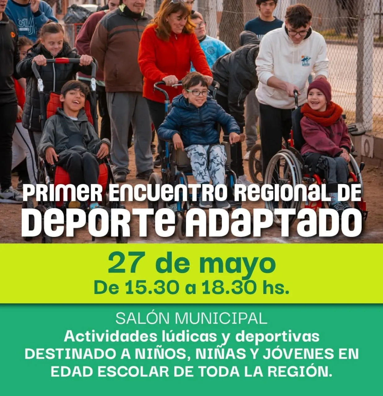 deporte adaptado villa del dique
