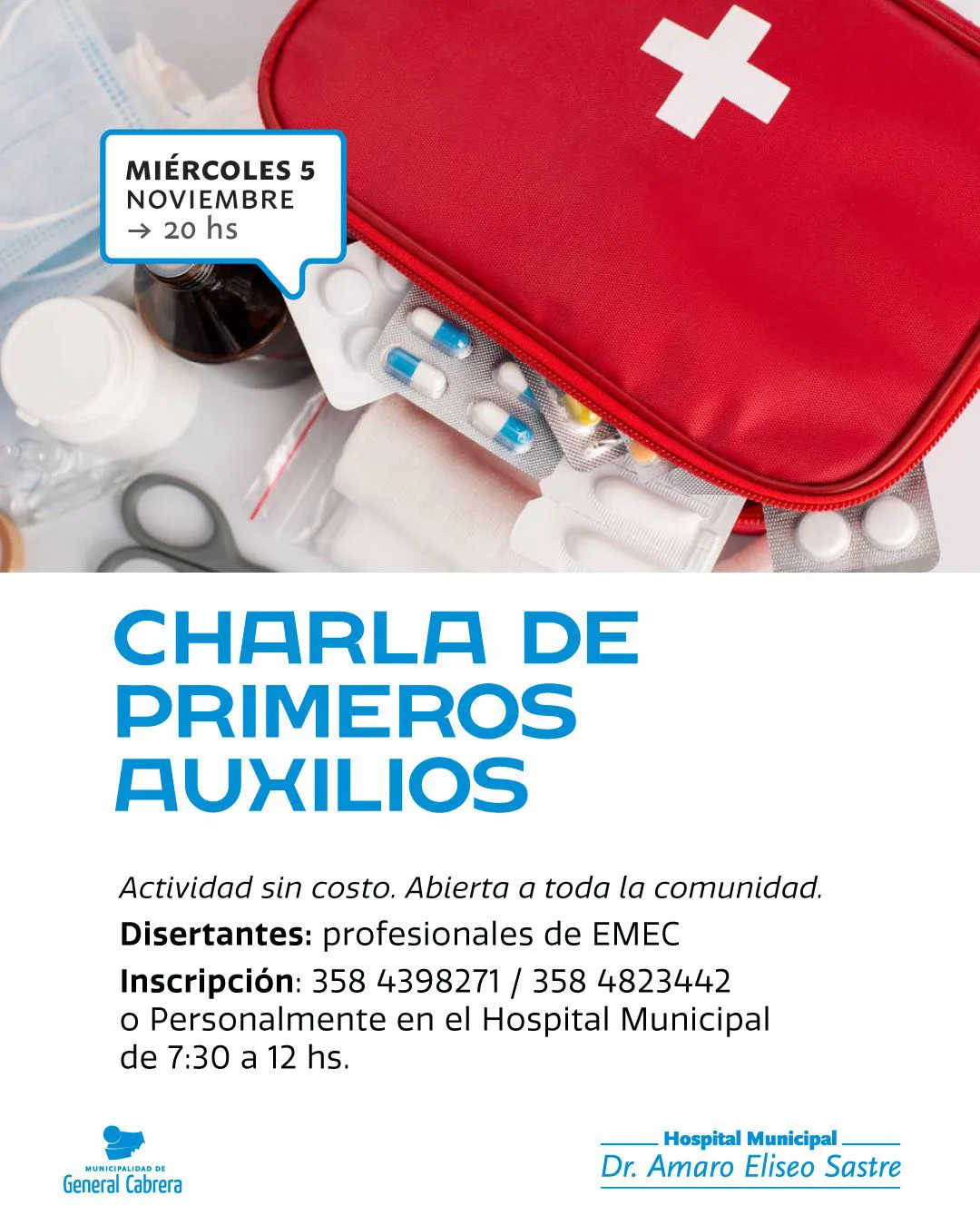 charla primeros auxilios