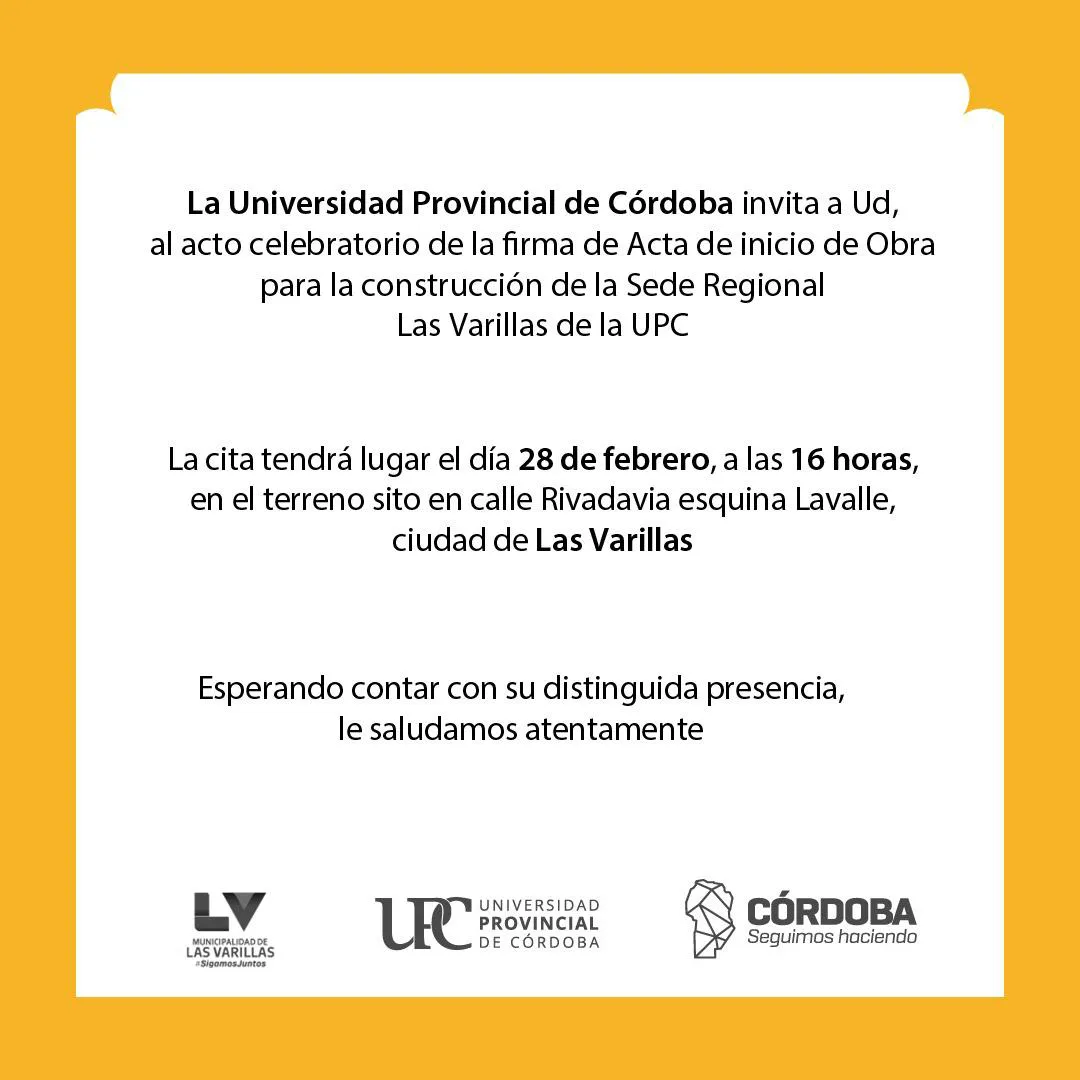universida las varillas