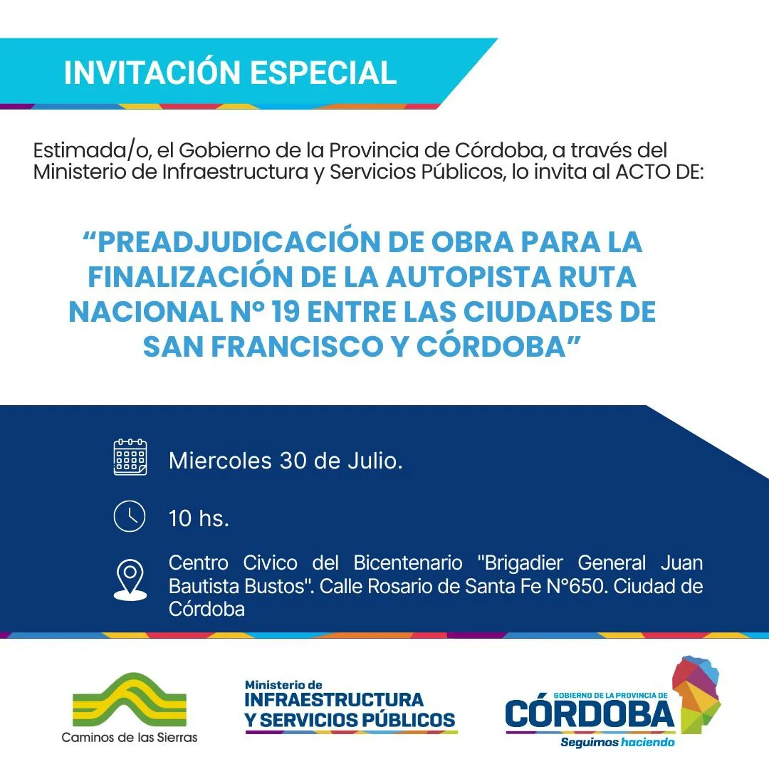 cordoba invitacion