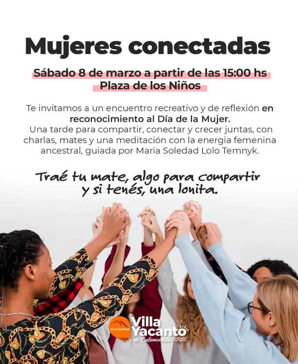 dia de la mujer yhacanto