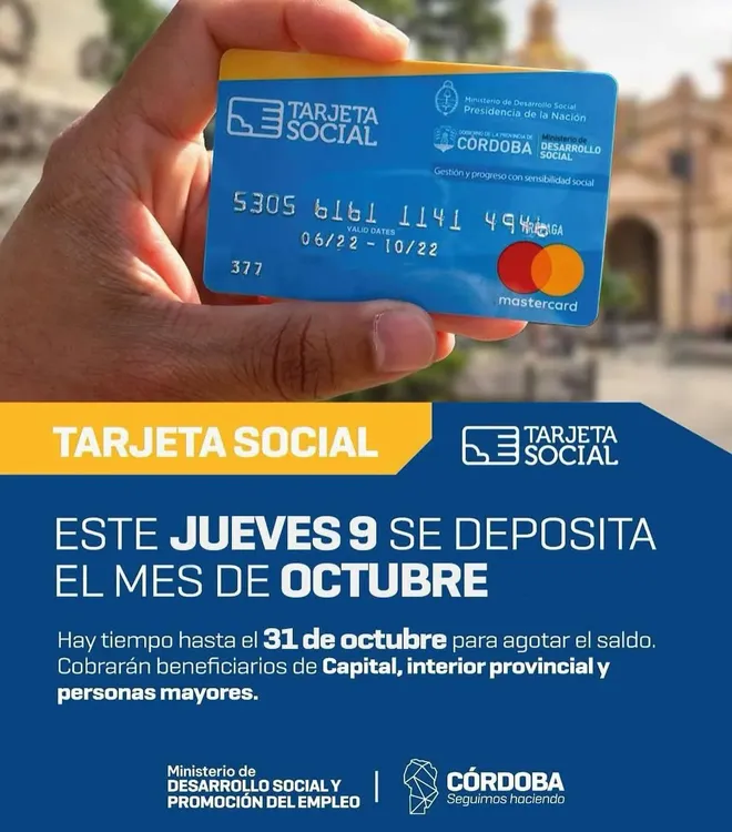 tarjeta socail octubre