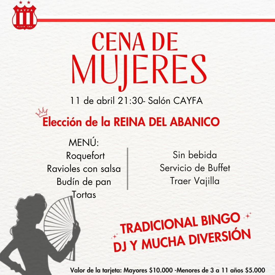 cena de mujers
