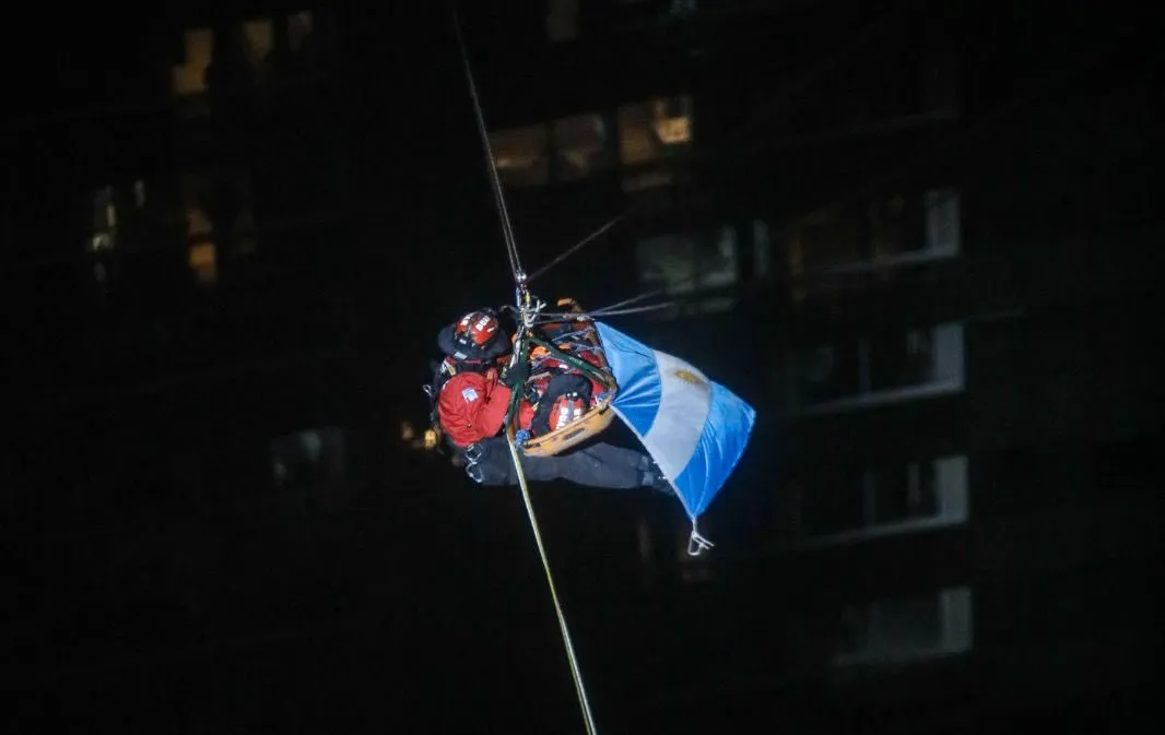 ejercicio de altura bandera