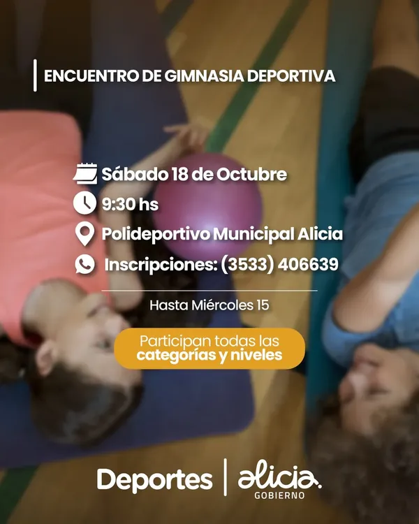 encuentro deportivo alicia