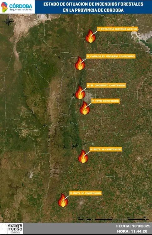 fuego en cordoba hoy 777