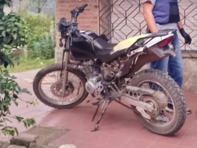 moto robada 5 de mayto